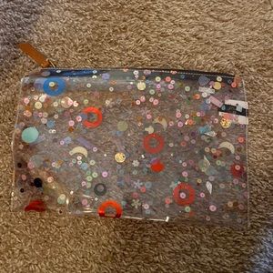 J Crew Clear Cosmetic Bag